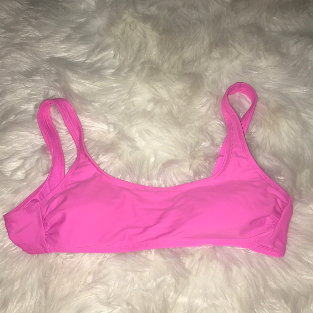 Hot pink target bikini